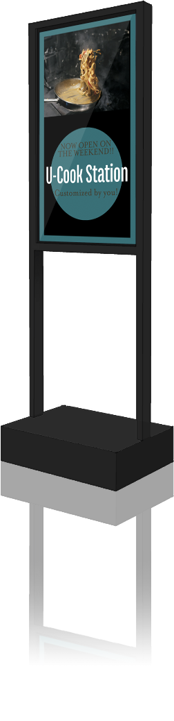 Battery Powered Kiosk