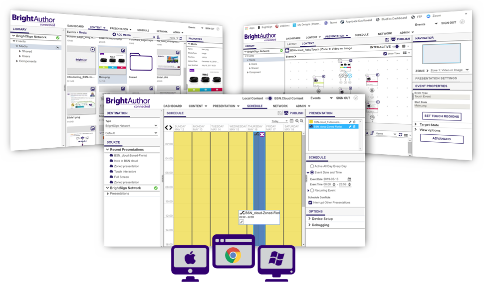 BrightSign content management